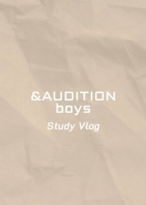 &AUDITION boys Study Vlog