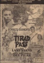 Tirad Pass: The Last Stand of Gen. Gregorio Del Pilar (1996)